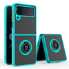 Capa COOL para Samsung F926 Galaxy Z Flip 3 Hard Ring Azul Céu