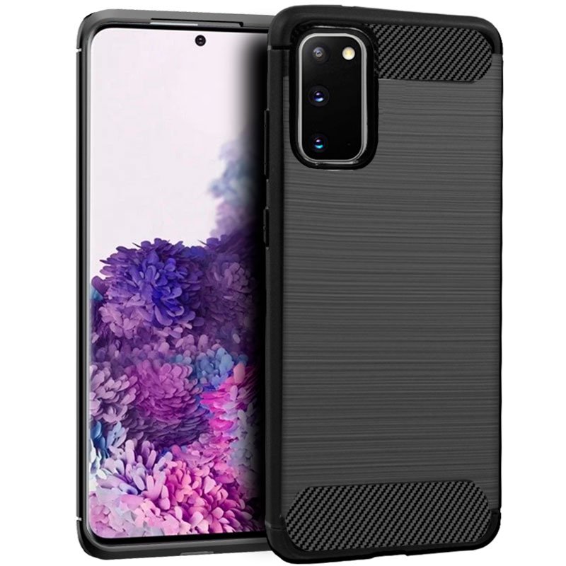 Capa COOL para Samsung G980 Galaxy S20 Carbono Preto