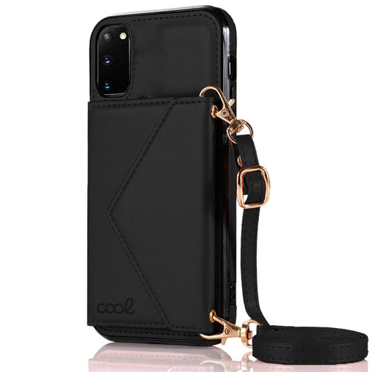 Capa COOL para Samsung G980 Galaxy S20 Carteira Preto