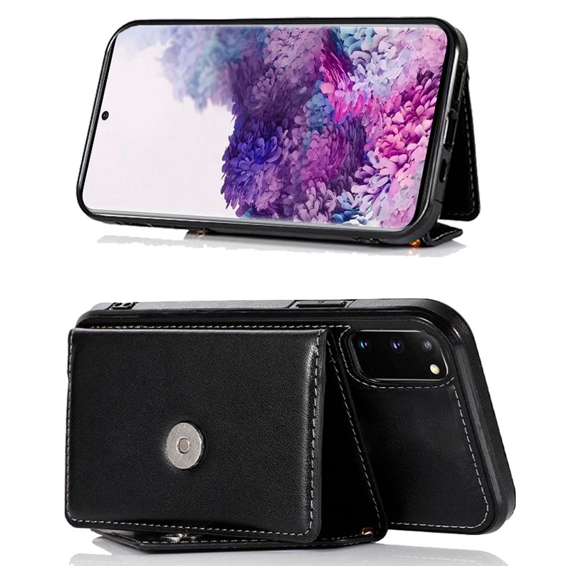 Capa COOL para Samsung G980 Galaxy S20 Carteira Preto