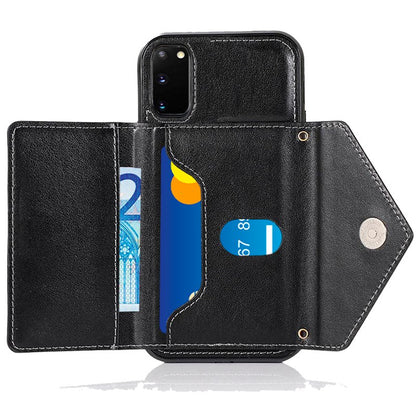 Capa COOL para Samsung G980 Galaxy S20 Carteira Preto