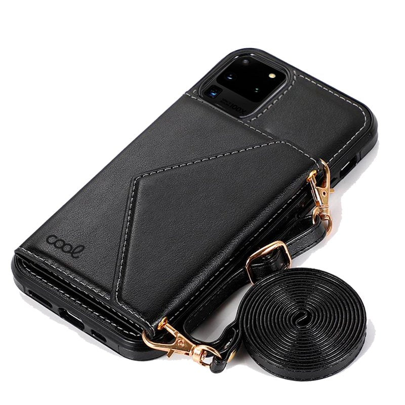 Capa COOL para Samsung G988 Galaxy S20 Ultra 5G Carteira Preto