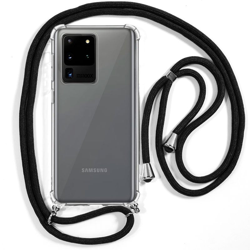 Capa COOL para Samsung G988 Galaxy S20 Ultra 5G Cordão Preto
