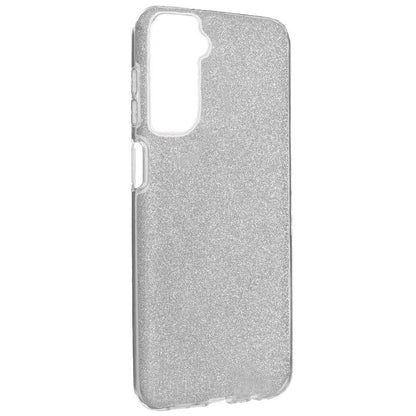 Capa COOL para Samsung G990B Galaxy S21 FE Glitter Silver