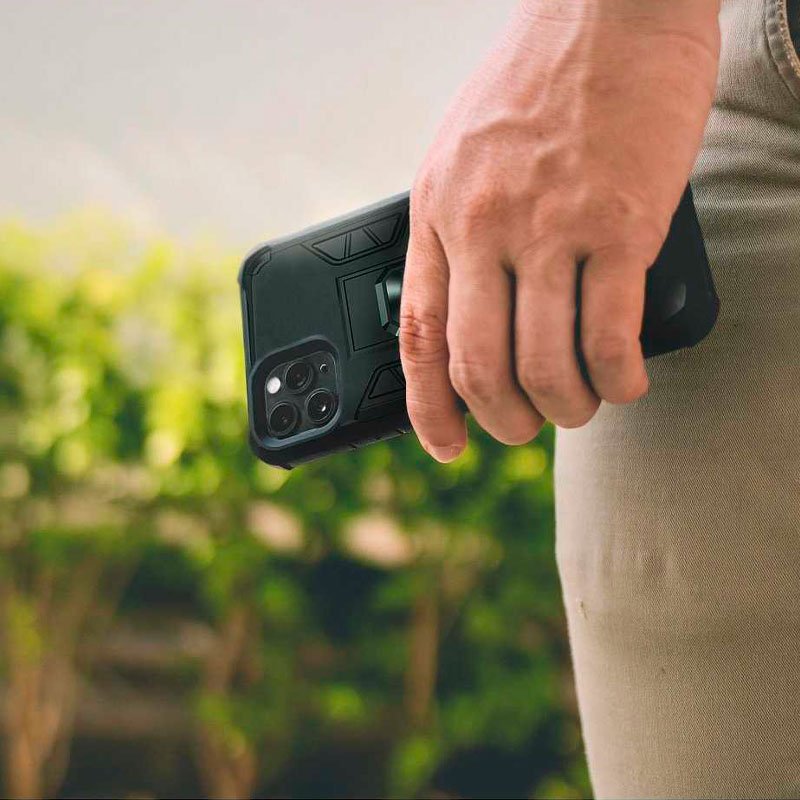 Capa COOL para Samsung G990B Galaxy S21 FE Hard Clip Preto