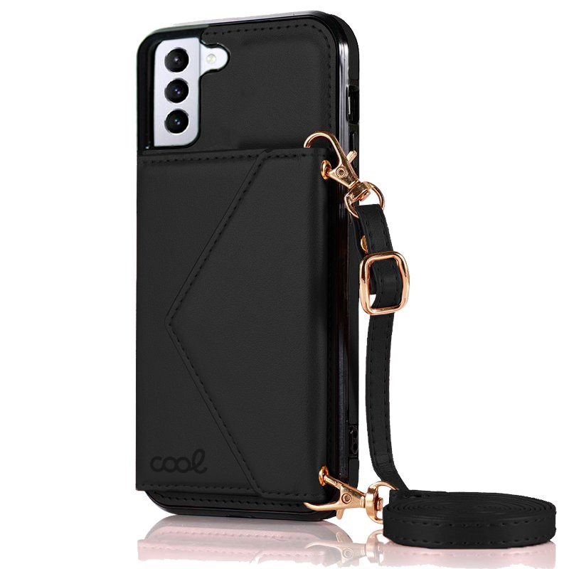 Capa COOL para Samsung G996 Galaxy S21 Plus Carteira Preto