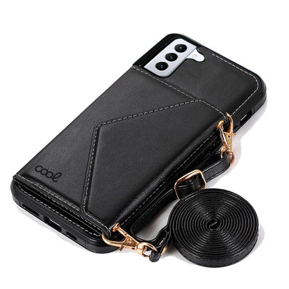 Capa COOL para Samsung G996 Galaxy S21 Plus Carteira Preto
