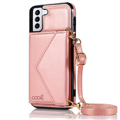 Capa COOL para Samsung G996 Galaxy S21 Plus Carteira Rosa