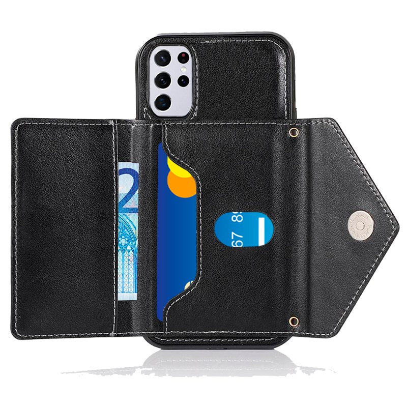 Capa COOL para Samsung G998 Galaxy S21 Ultra Carteira Preto