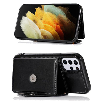 Capa COOL para Samsung G998 Galaxy S21 Ultra Carteira Preto