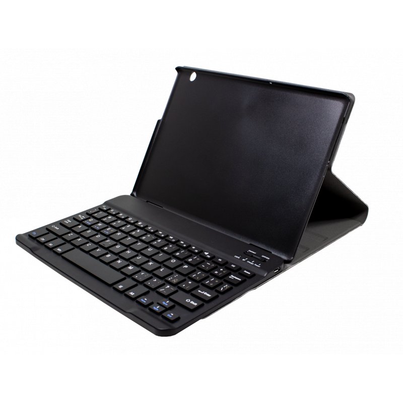 Capa COOL para Samsung Galaxy Tab A7 T500 / T503 / T505 Couro Sintético Preto Teclado Bluetooth 10.4 polegadas
