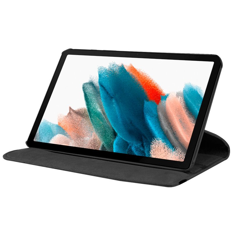 Capa COOL para Samsung Galaxy Tab A8 X200 / X205 Couro Sintético Preto 10.5 polegadas