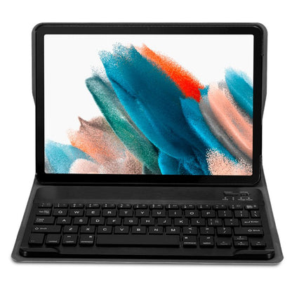 Capa COOL para Samsung Galaxy Tab A8 X200 / X205 Couro Sintético Teclado Bluetooth Preto 10.5 polegadas