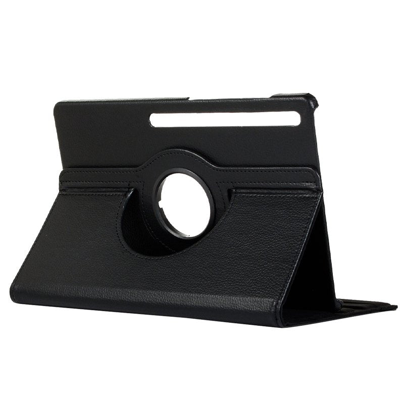 Capa COOL para Samsung Galaxy Tab S7 FE T736 Couro Preto Liso de 12.4 polegadas