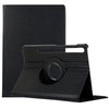 Capa COOL para Samsung Galaxy Tab S7 FE T736 Couro Preto Liso de 12.4 polegadas