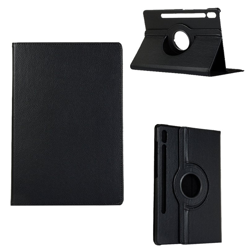 Capa COOL para Samsung Galaxy Tab S9 / S9 FE / S10 FE / S10 Lite Couro Sintético Preto