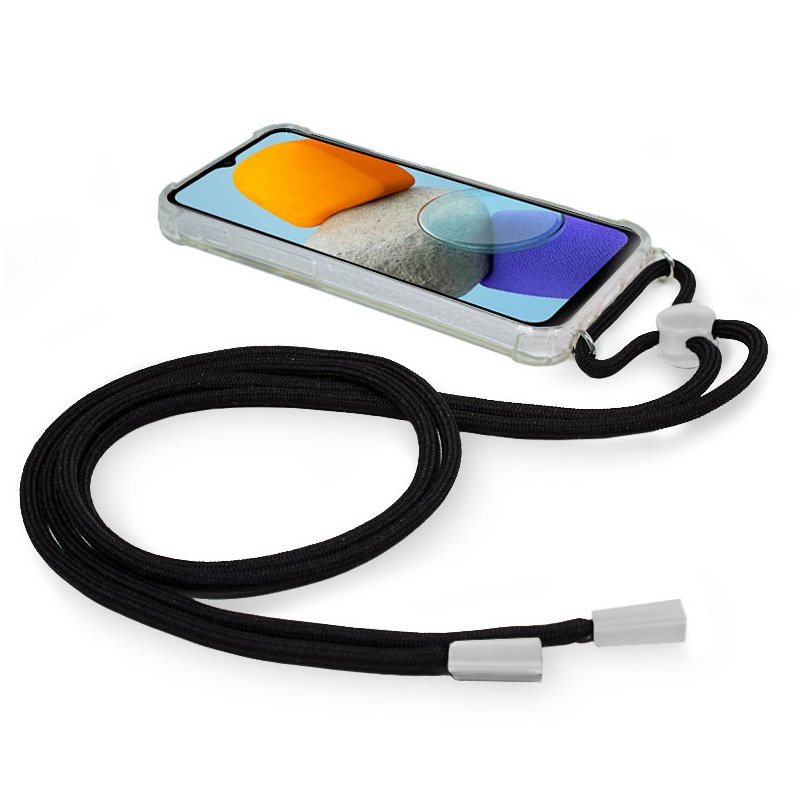 Capa COOL para Samsung M236 Galaxy M23 5G Cordão Preto