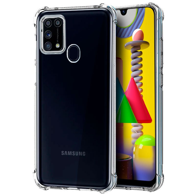 Capa COOL para Samsung M315 Galaxy M31 AntiShock Transparente