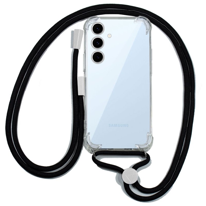 Capa COOL para Samsung S721 Galaxy S24 FE Cordão Preto