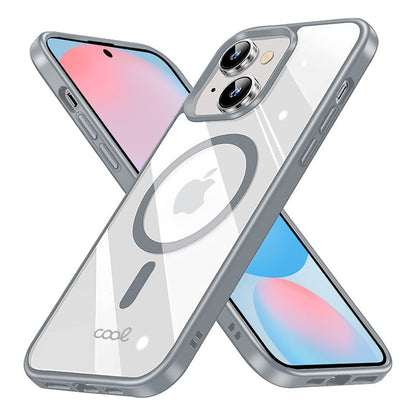 Capa COOL para Samsung S721 Galaxy S24 FE Magnética Borde Prata