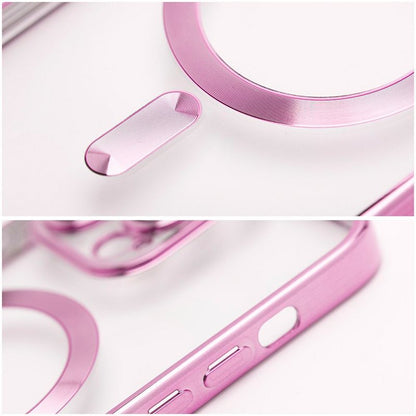 Capa COOL para Samsung S731 Galaxy S25 FE Magnética Borde Rosa