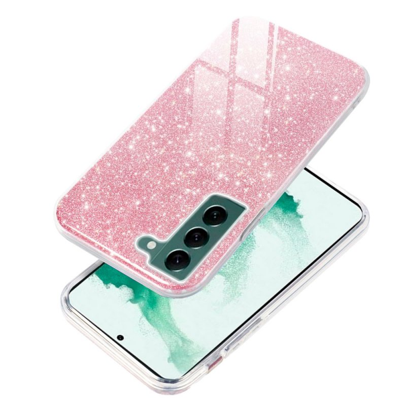 Capa COOL para Samsung S906 Galaxy S22 Plus Glitter Pink
