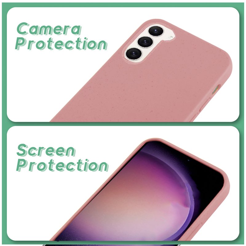 Capa COOL para Samsung S916 Galaxy S23 Plus Eco Biodegradável Rosa