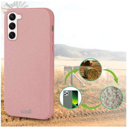 Capa COOL para Samsung S916 Galaxy S23 Plus Eco Biodegradável Rosa