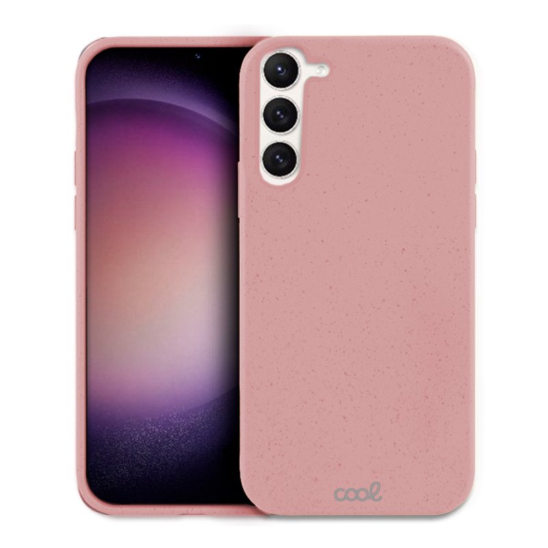 Capa COOL para Samsung S916 Galaxy S23 Plus Eco Biodegradável Rosa