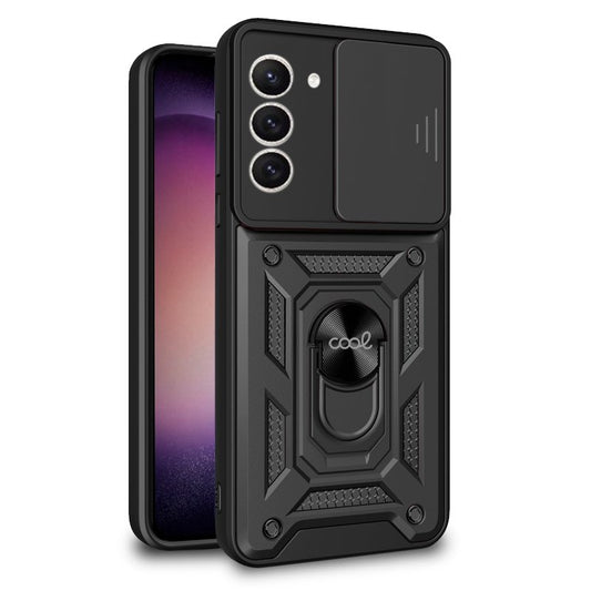 Capa COOL para Samsung S916 Galaxy S23 Plus Hard Ring Preto