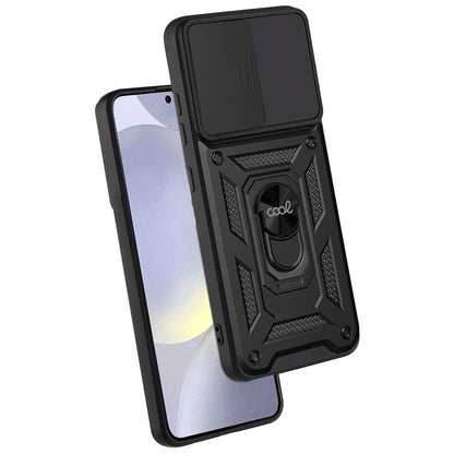 Capa COOL para Samsung S921 Galaxy S24 / S25 Hard Ring Preto