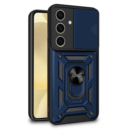 Capa COOL para Samsung S926 Galaxy S24 Plus / S25 Plus Hard Ring Marinho