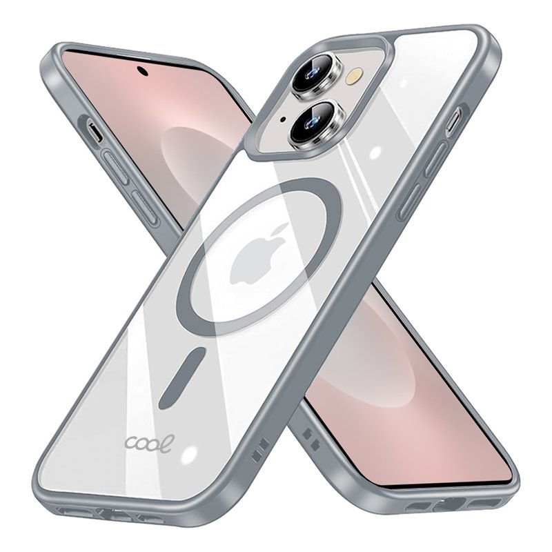 Capa COOL para Samsung S937 Galaxy S25 Edge Magnética Borde Prata
