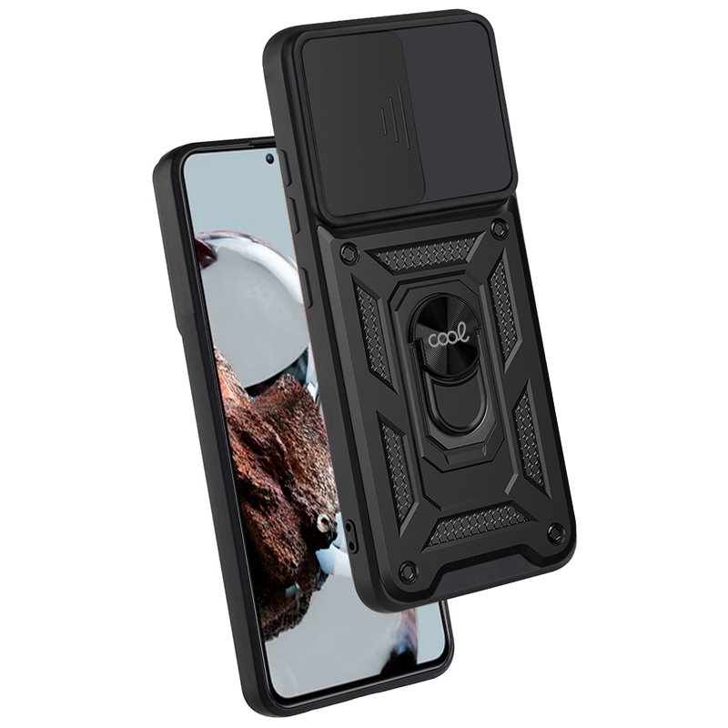 Capa COOL para Xiaomi 12T / 12T Pro Hard Ring Preto