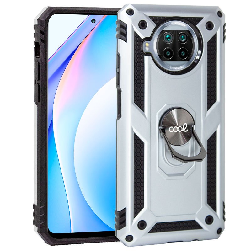 Capa COOL para Xiaomi Mi 10T Lite Hard Ring Prata