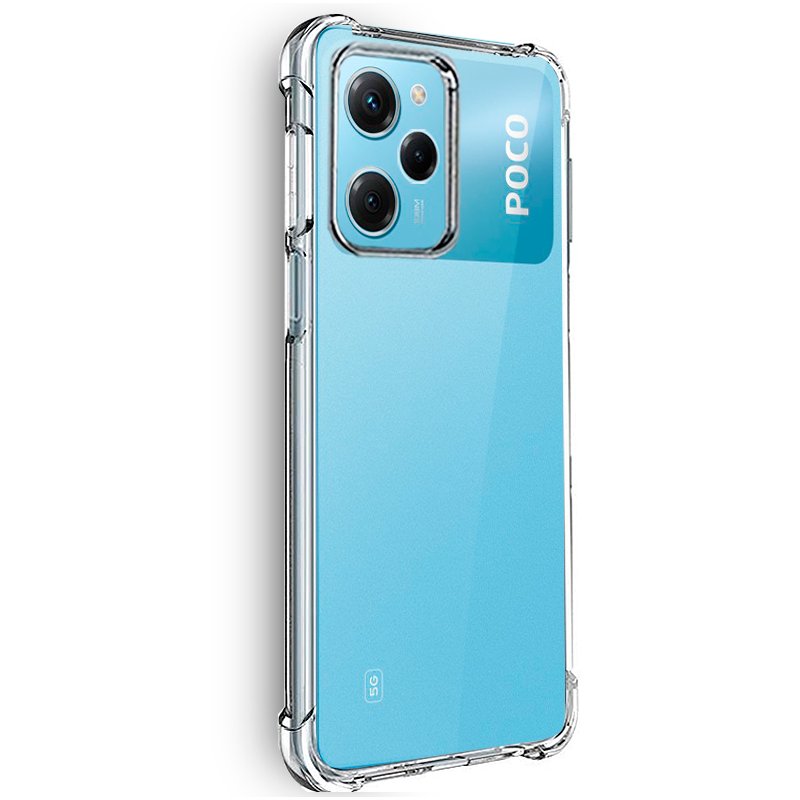 Capa COOL para Xiaomi Poco X5 Pro 5G AntiShock Transparente