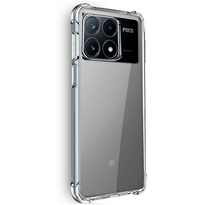 Capa COOL para Xiaomi Poco X6 Pro 5G AntiShock Transparente