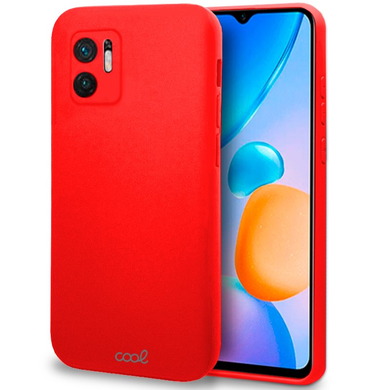 Capa COOL para Xiaomi Redmi 10 5G Vermelho