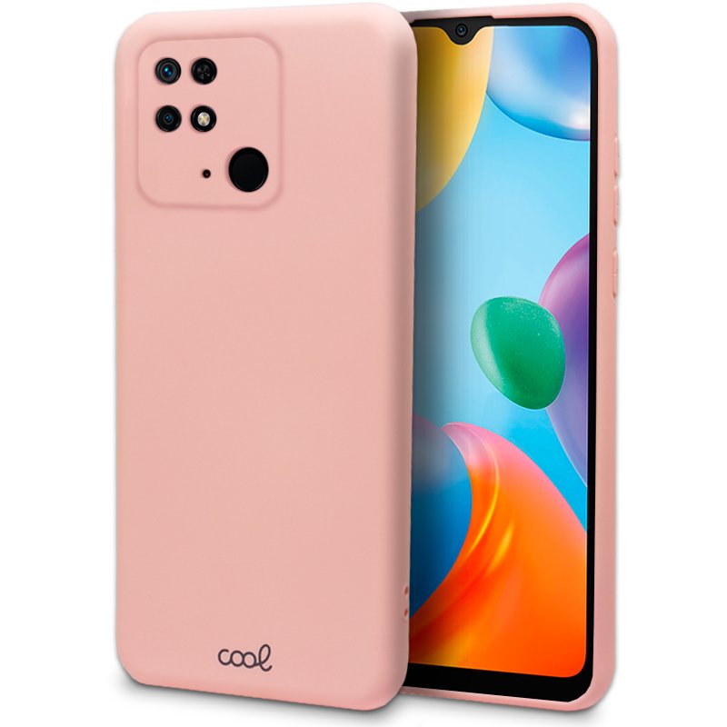 Capa COOL para Xiaomi Redmi 10C Rosa
