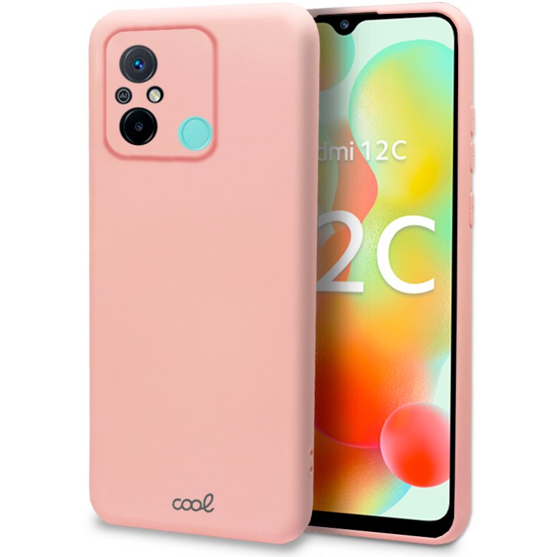 Capa COOL para Xiaomi Redmi 12C Rosa