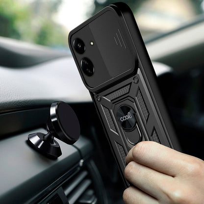 Capa COOL para Xiaomi Redmi 13C / Poco C65 Hard Ring Preto