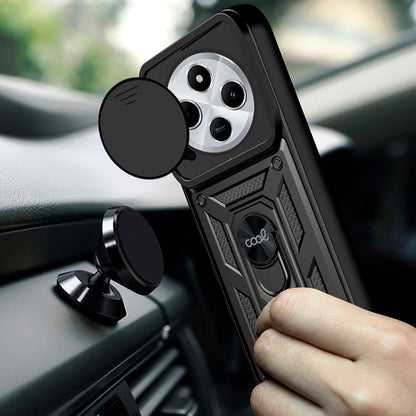 Capa COOL para Xiaomi Redmi 14C / Poco C75 Hard Ring Preto