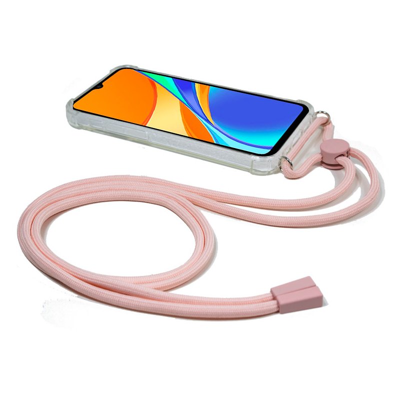 Capa COOL para Xiaomi Redmi 9C / 10A Cordão Rosa