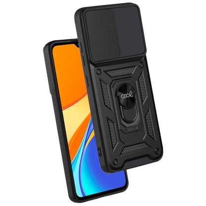 Capa COOL para Xiaomi Redmi 9C / 10A Hard Ring Preto