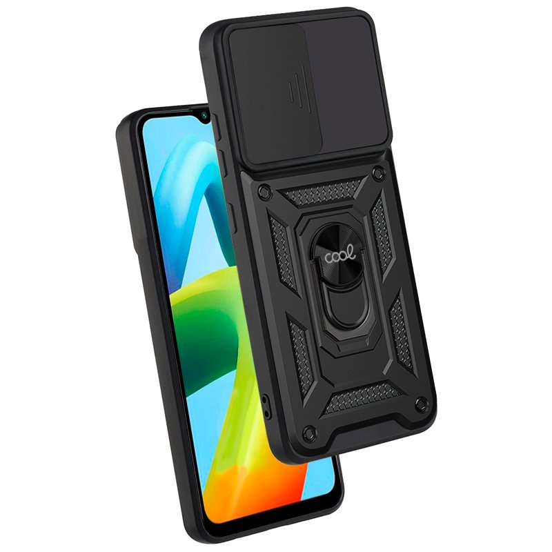 Capa COOL para Xiaomi Redmi A1 / A2 Hard Ring Preto