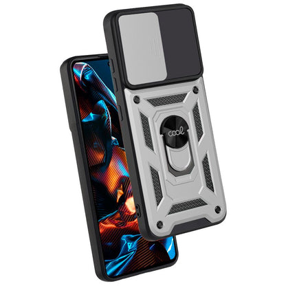 Capa COOL para Xiaomi Redmi Note 12 5G / Poco X5 5G Hard Ring Prata