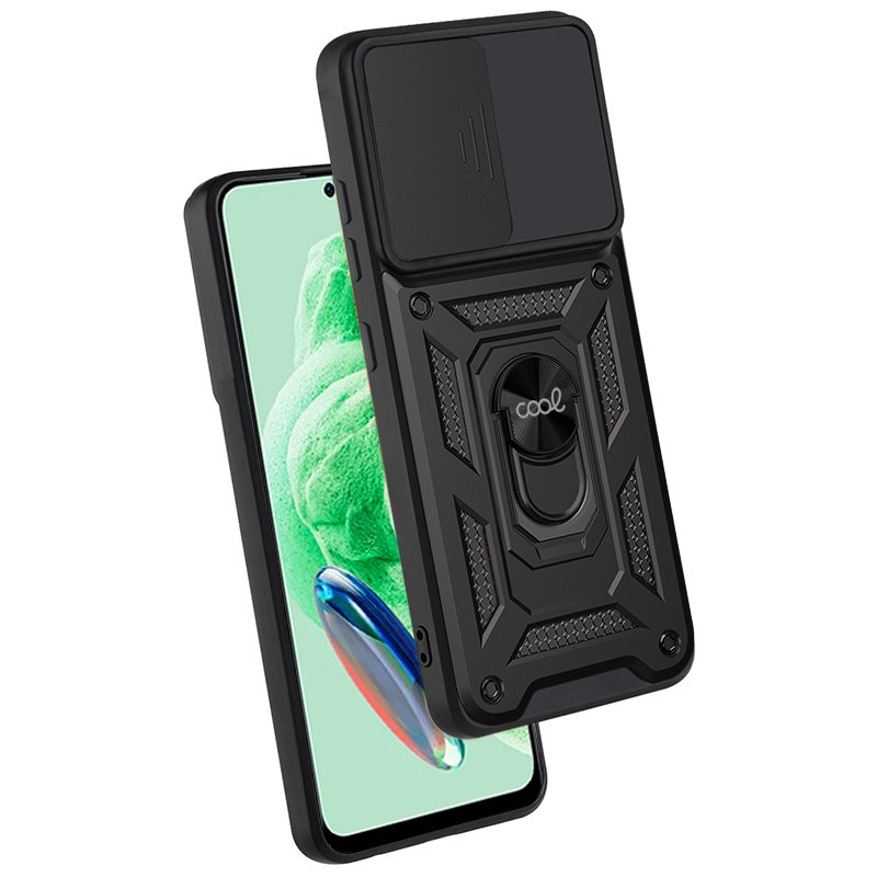 Capa COOL para Xiaomi Redmi Note 12 5G / Poco X5 5G Hard Ring Preto