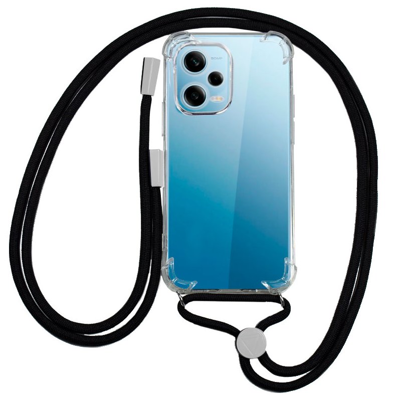 Capa COOL para Xiaomi Redmi Note 12 Pro 5G Cordão Preto