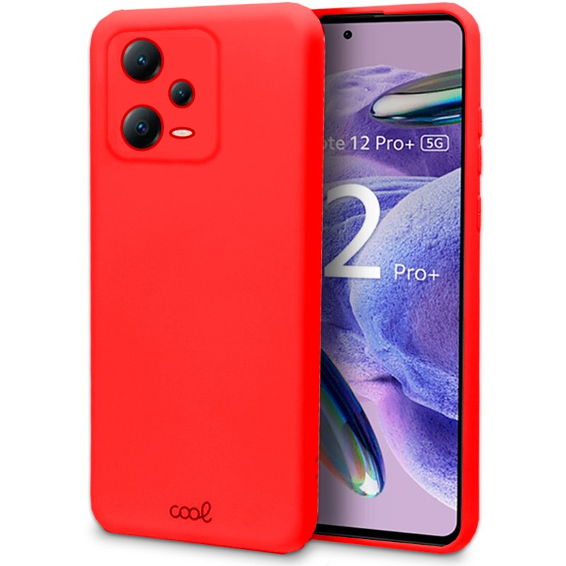 Capa COOL para Xiaomi Redmi Note 12 Pro Plus 5G Vermelho