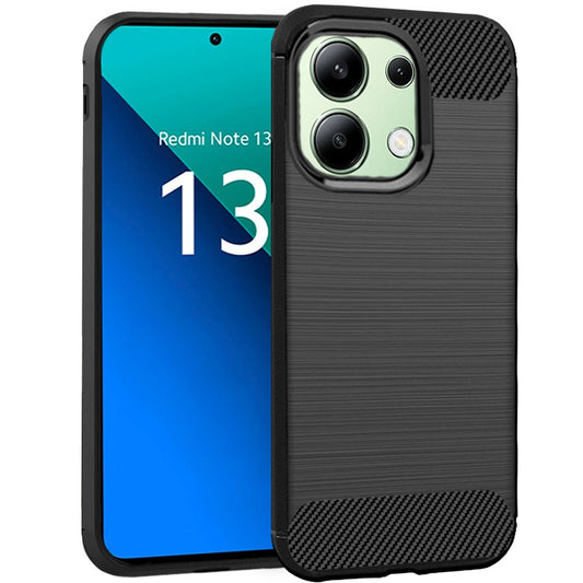 Capa COOL para Xiaomi Redmi Note 13 Carbono Preto